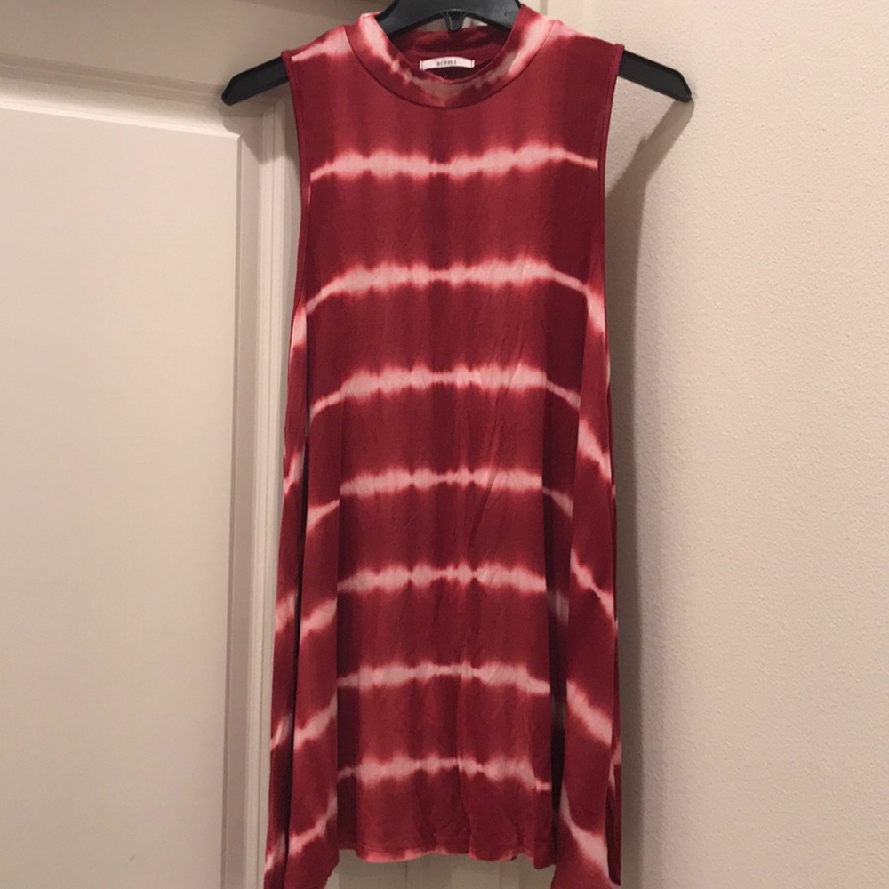 Red tie dye A-Line dress sz Sm from Acemi